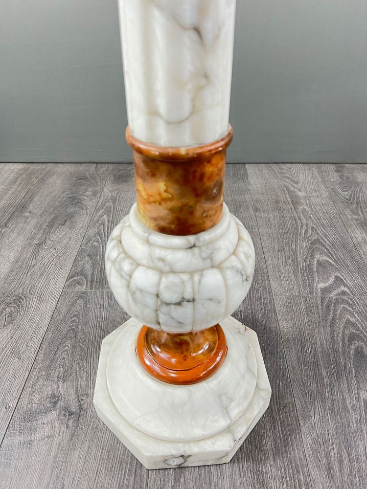 Pair of Marble Columns – Late 19th Century Work