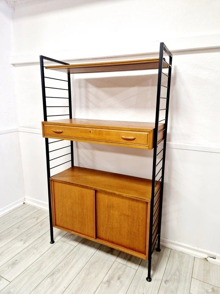 Scaffale Ladderax Mid-Century di Staples