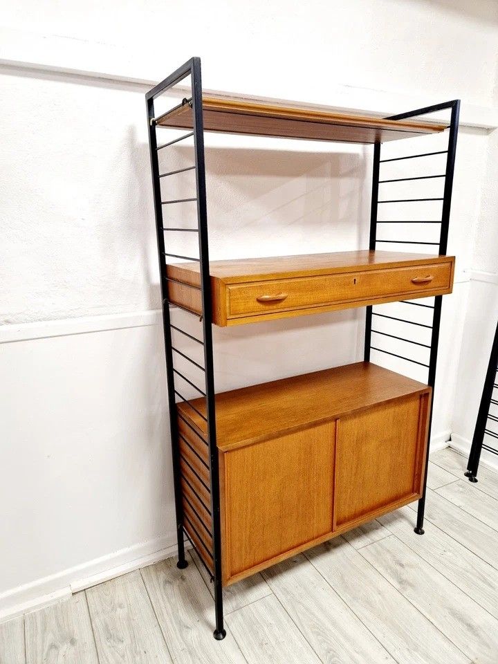 Scaffale Ladderax Mid-Century di Staples