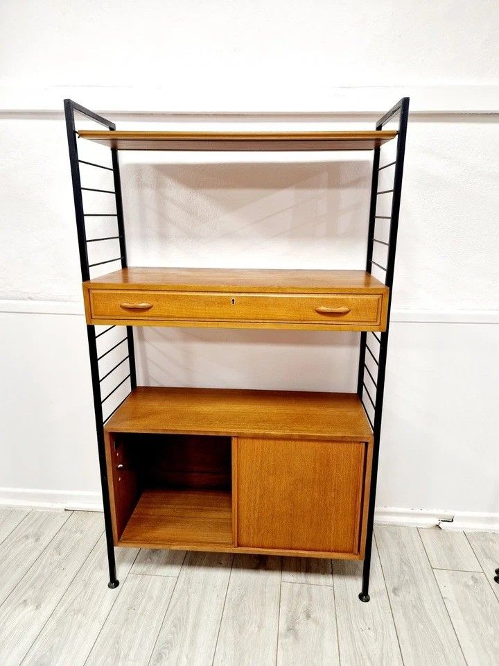 Scaffale Ladderax Mid-Century di Staples
