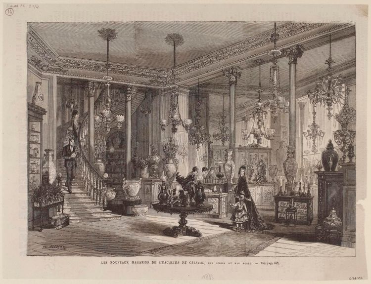 Service à thé « égoïste » porcelaine l’Escalier de Cristal