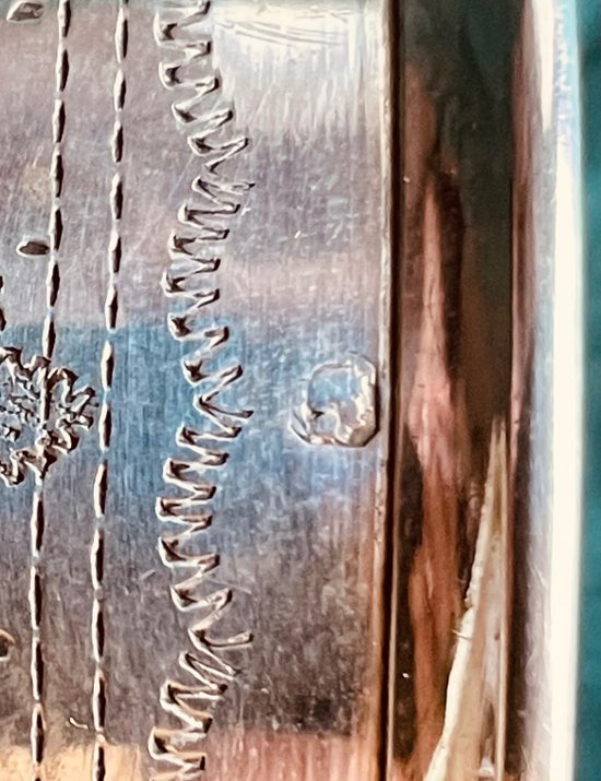 Engraved/guilloche tumbler.
