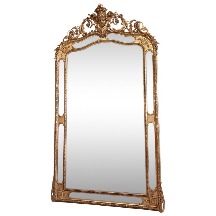 19th century mirror 160 x 92