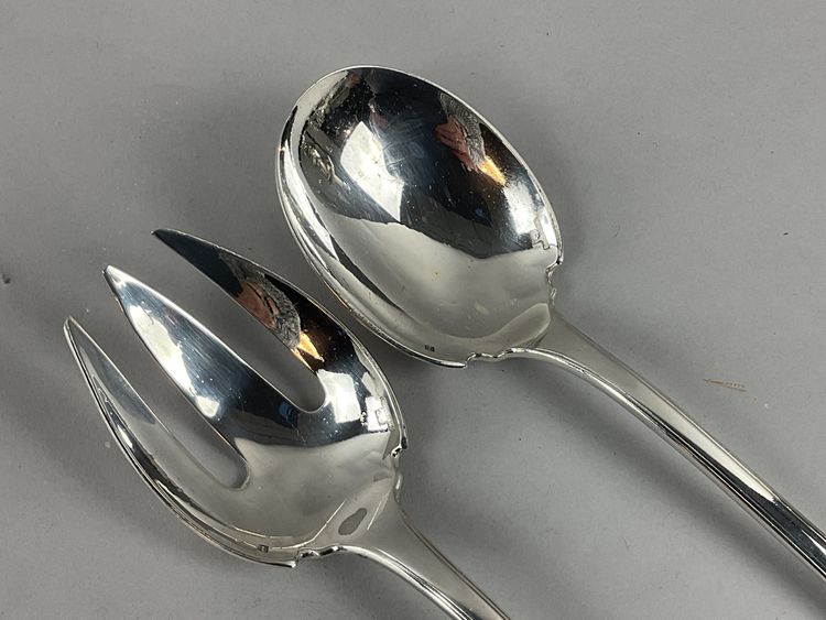 Christofle America model salad servers