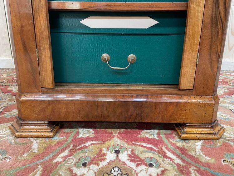 Cartonnier nell'era di noce Louis Philippe restaurata