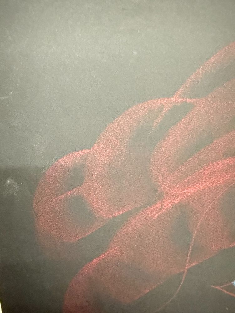 Quadro anni '60 Novella Parigini, arte moderna, 73x53 cm