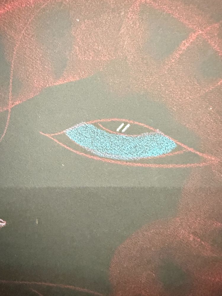 Quadro anni '60 Novella Parigini, arte moderna, 73x53 cm