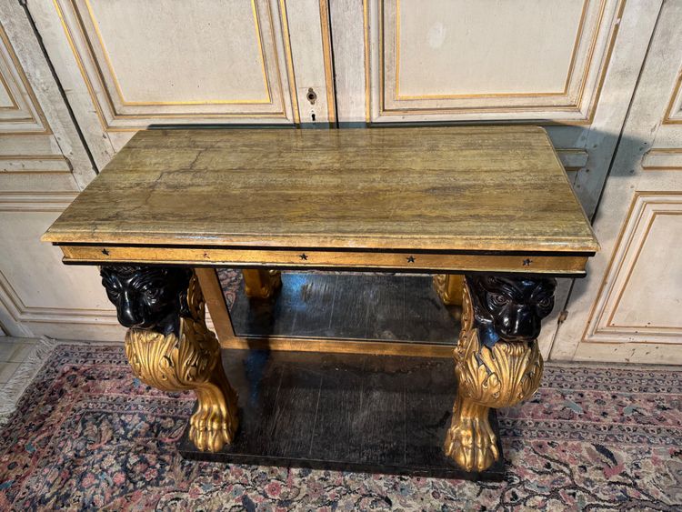 Consolle italiana del XIX secolo 
