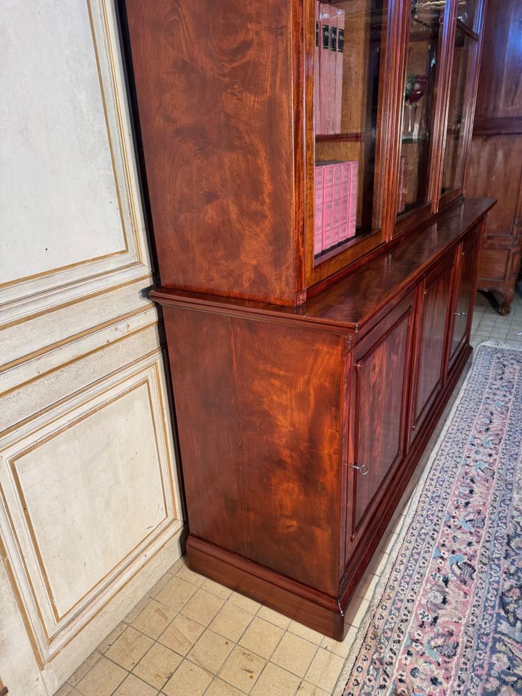 Grande libreria in mogano del XIX secolo 