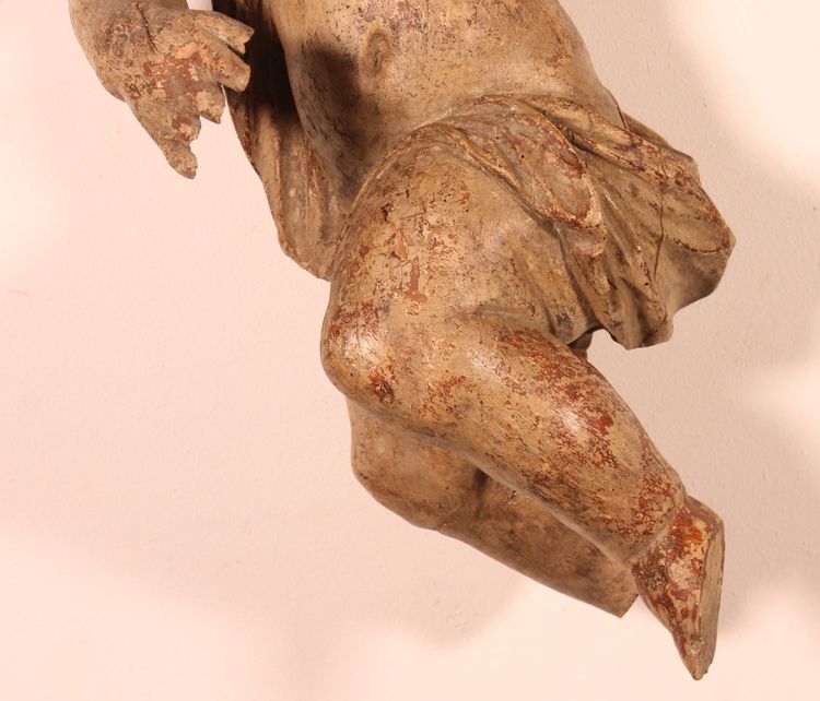 Cherubino in legno intagliato - XVIII secolo