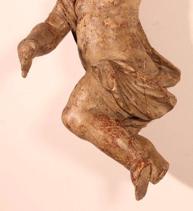 Cherubino in legno intagliato - XVIII secolo