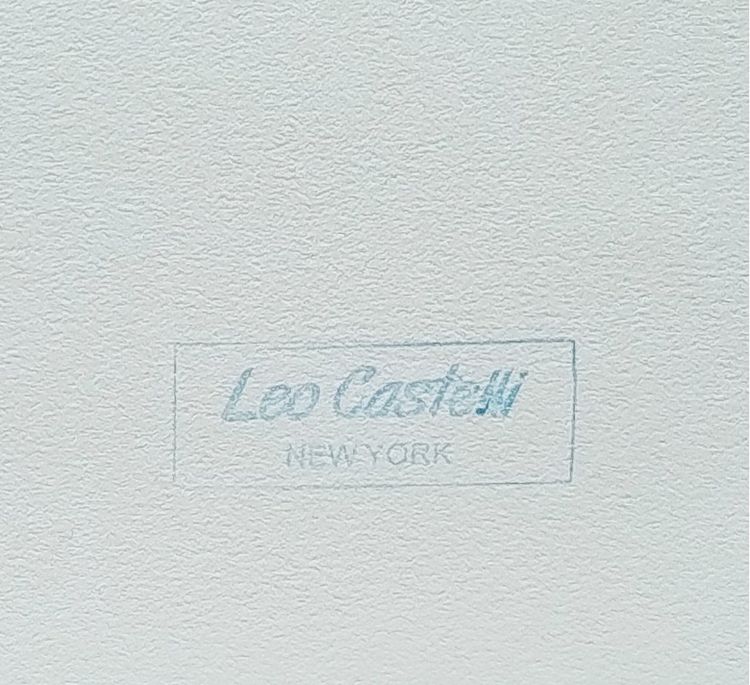 1980s Gorgeous Andy Warhol "Mickey Mouse" Limited Edition Lithograph by Leo Castelli