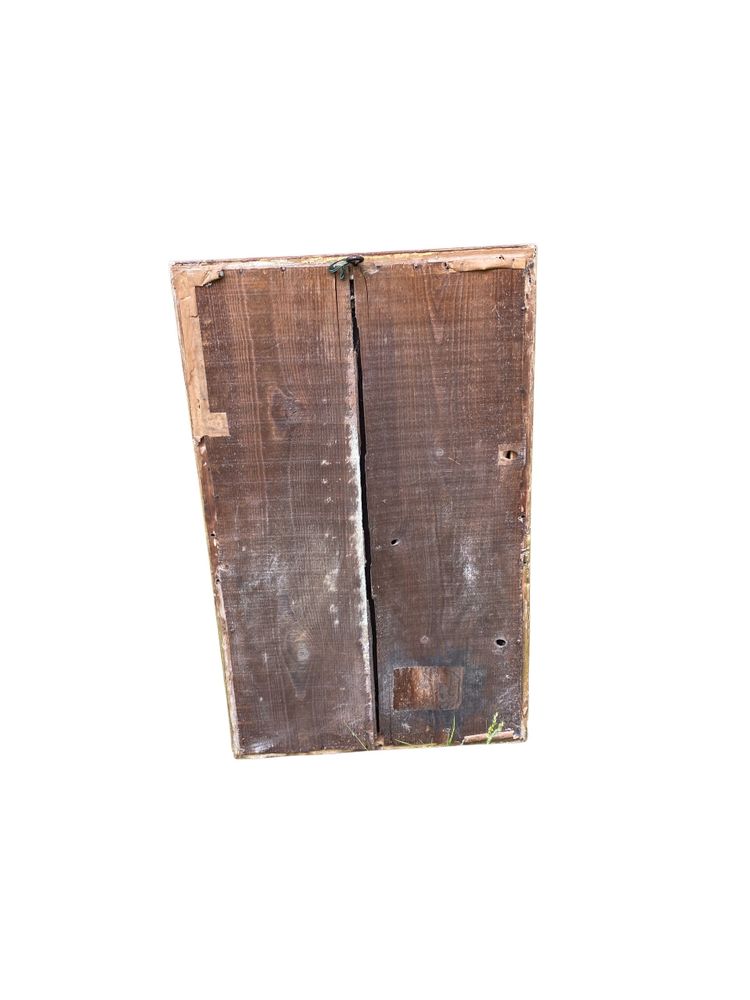 19th Century Beveled Mirror in Gilded Wood, Louis XVI Style – 45 x 72 cm