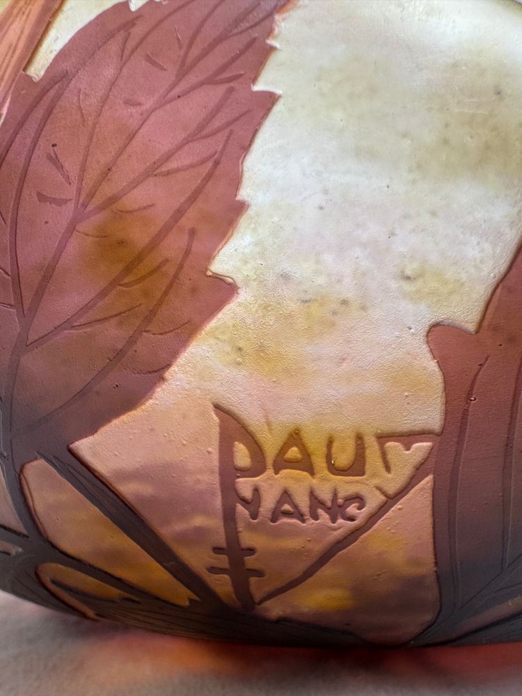 Tazza Daum Nancy con decorazione Dalia