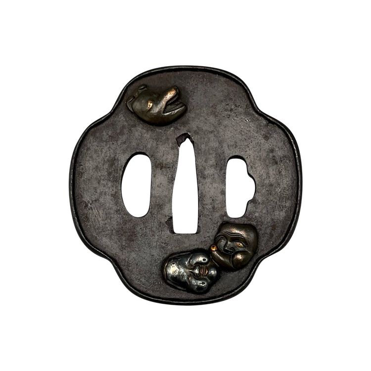 TSUBA Mokko Gata - Giappone - Periodo Edo (1603-1868)