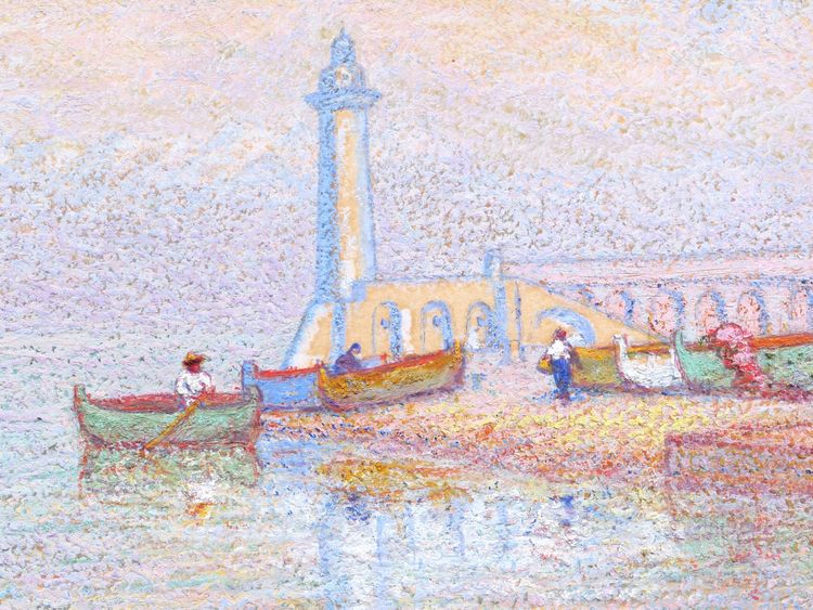 Jules CONTANT, Barche ad Antibes