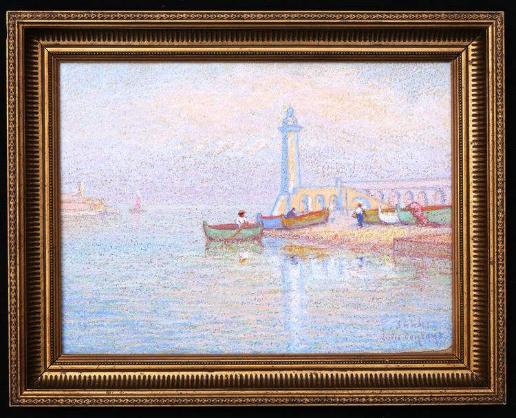 Jules CONTANT, Barche ad Antibes
