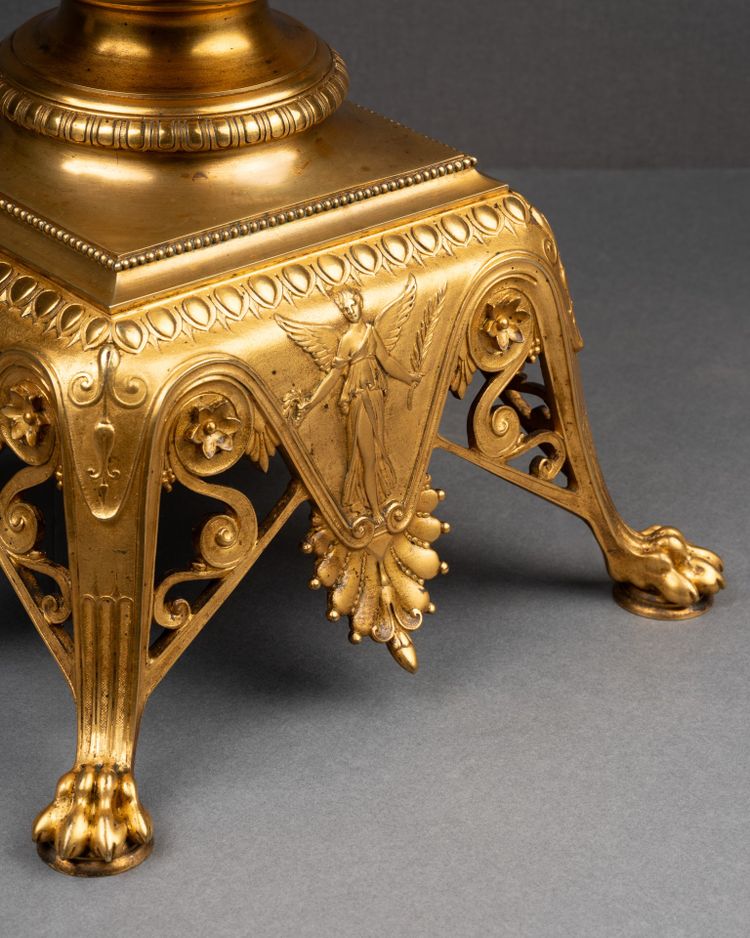 Red Marble Cup, Gilt Bronze Mount, 19th Century