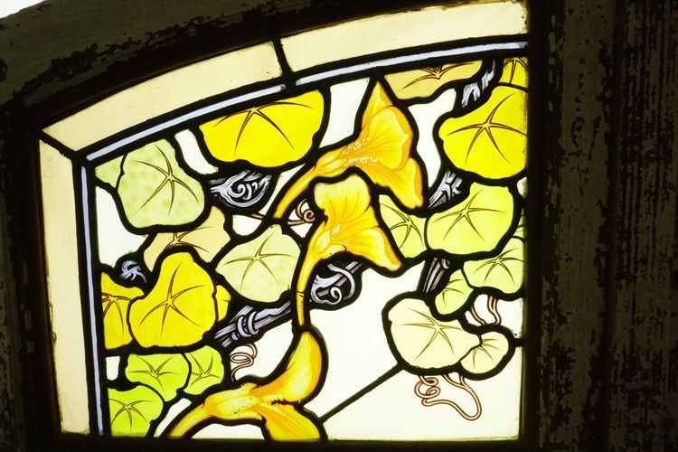 Stained glass - stained glass windows - Capucines impost