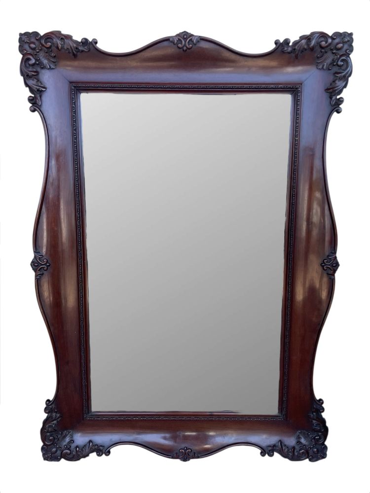 Louis XV Style Mahogany Mirror 134 x 96 cm