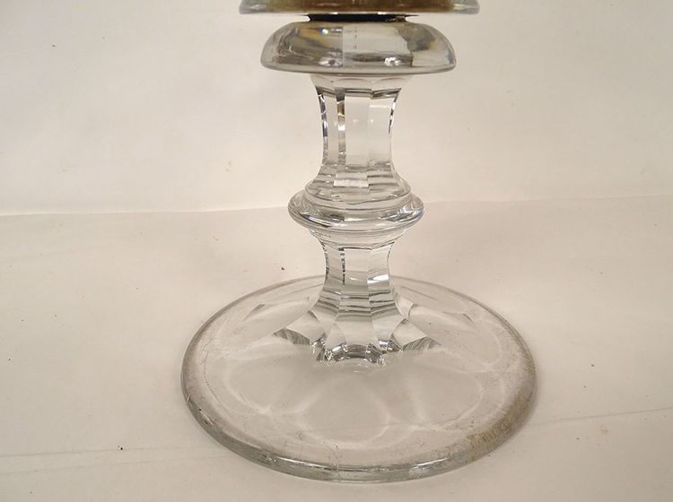 Baccarat Saint-Louis Cut Crystal Centerpiece Serving Set, Late 19th Century
