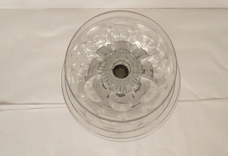 Baccarat Saint-Louis Cut Crystal Centerpiece Serving Set, Late 19th Century