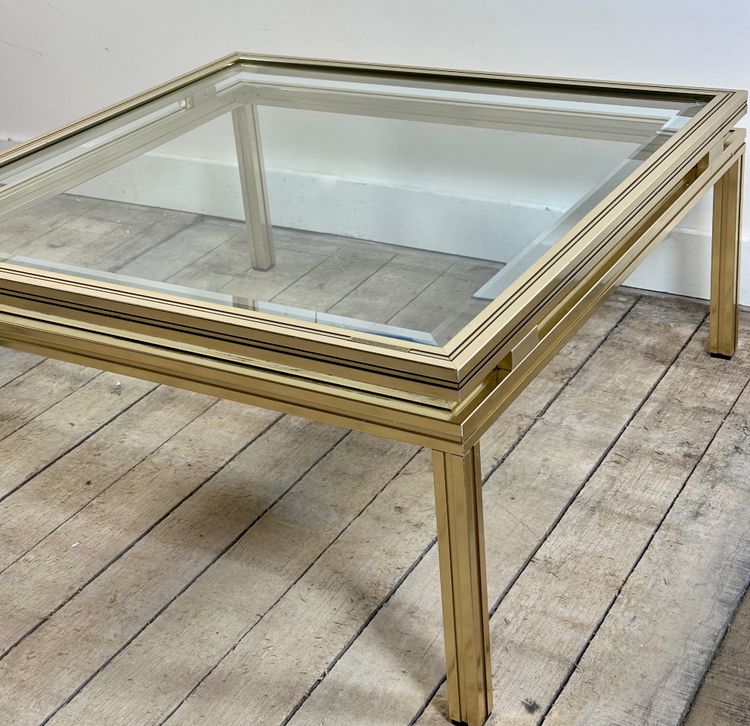 Table basse Pierre Vandel vintage 70'S