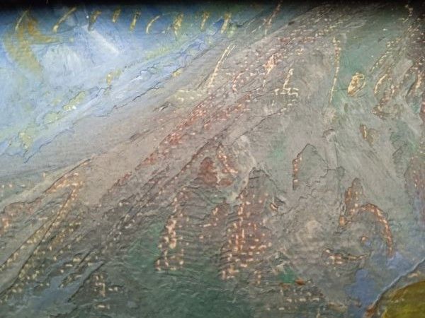 Armand PETITJEAN ? (geboren 1909?) Pyrenäen-Landschaft.