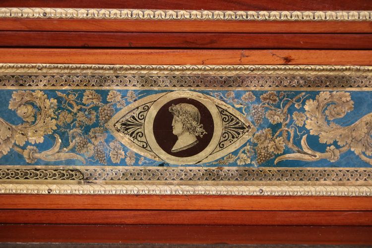 Empire period stepped desk