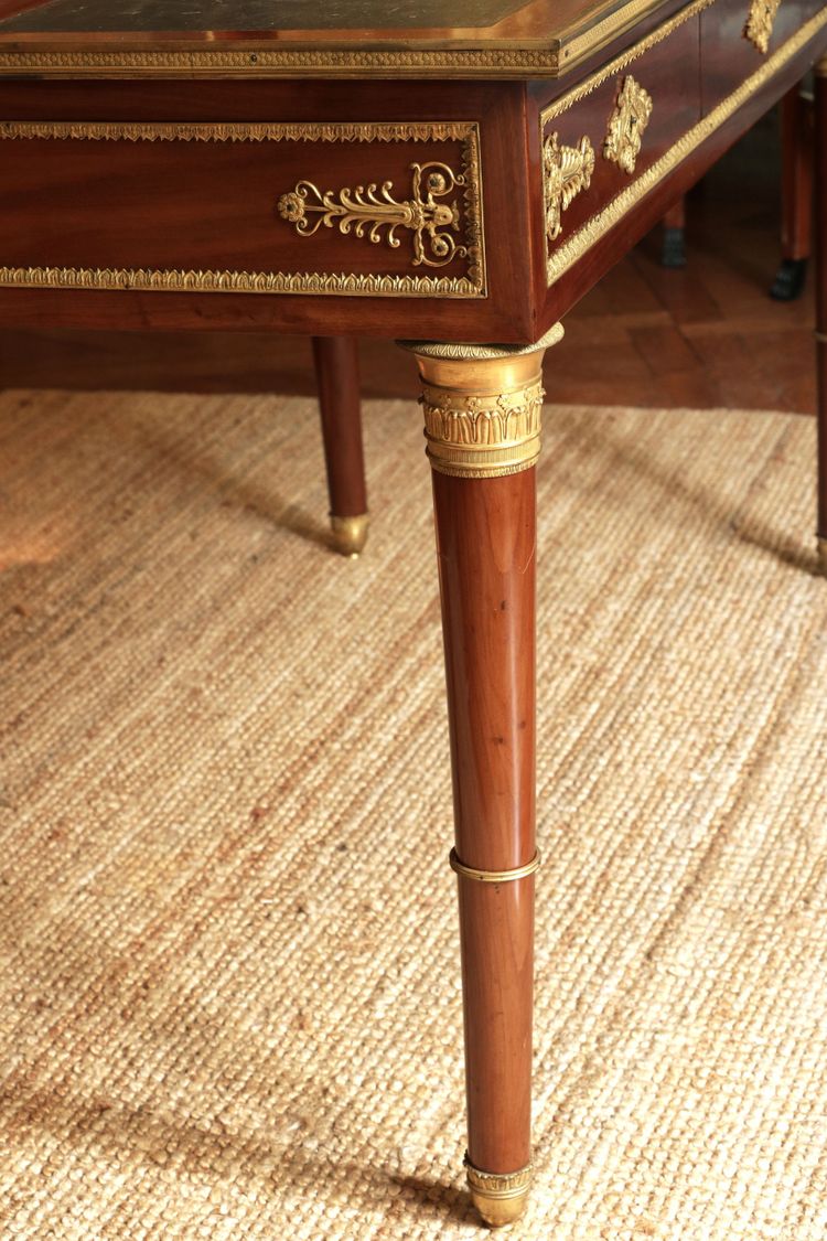 Empire period stepped desk