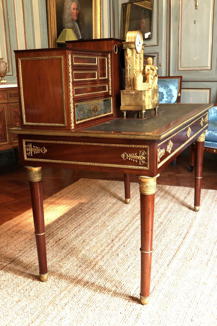 Empire period stepped desk