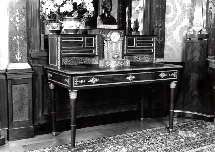 Empire period stepped desk