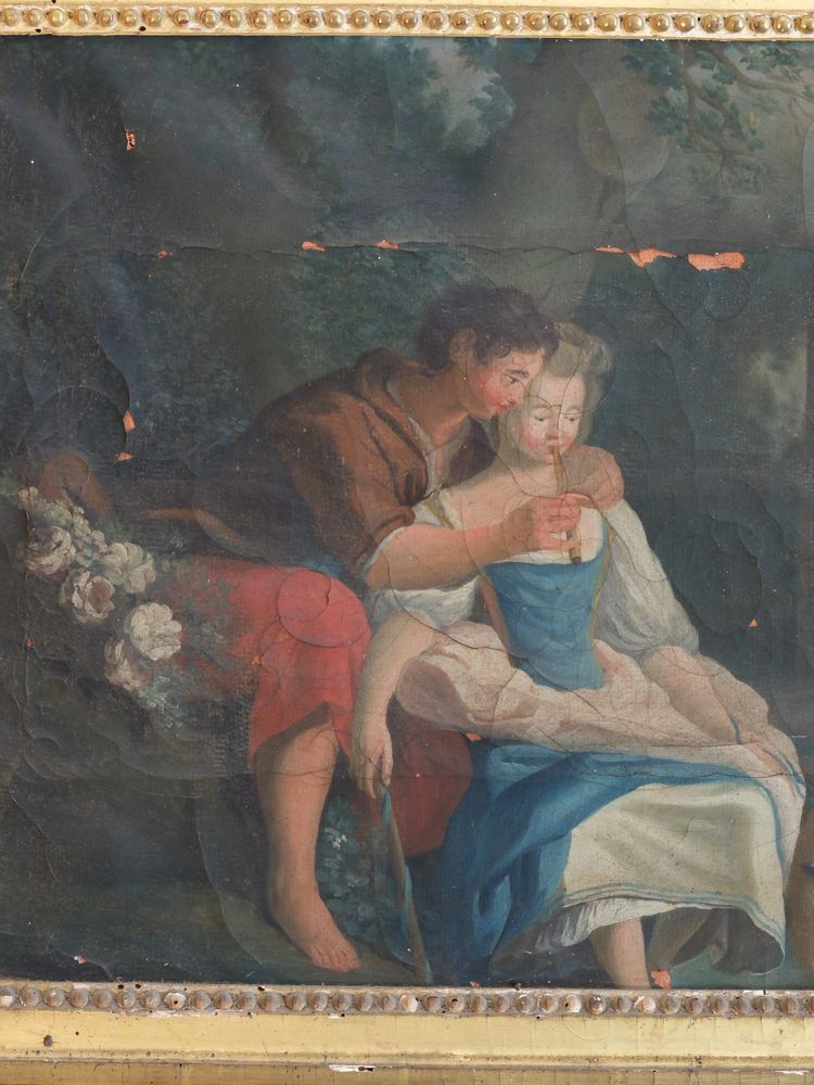 Piccolo trumeau d'epoca Luigi XVI