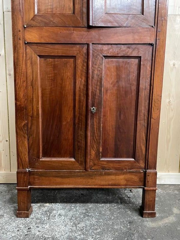 Narrow cabinet Empire in walnut times