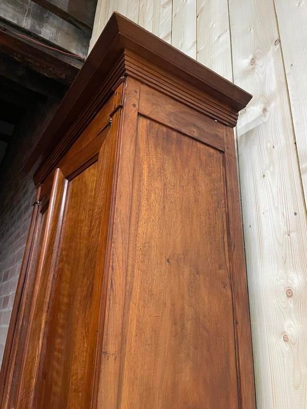 Narrow cabinet Empire in walnut times