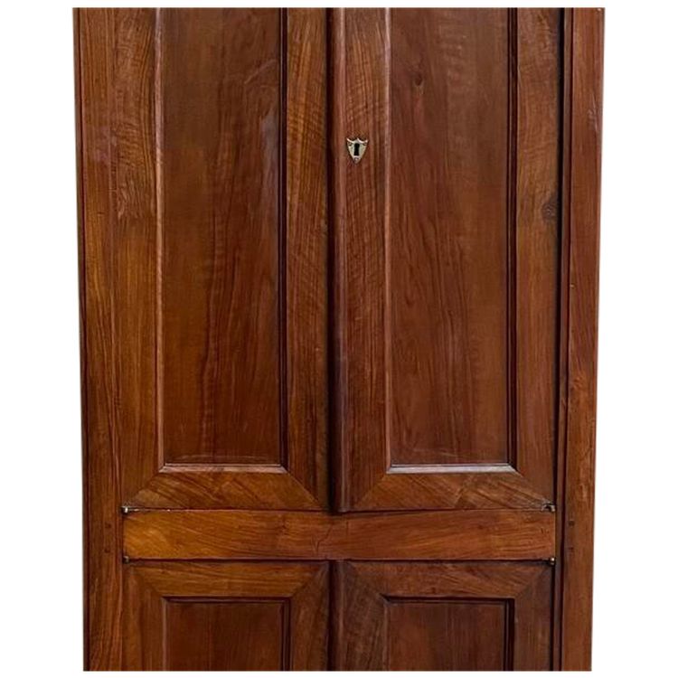 Narrow cabinet Empire in walnut times