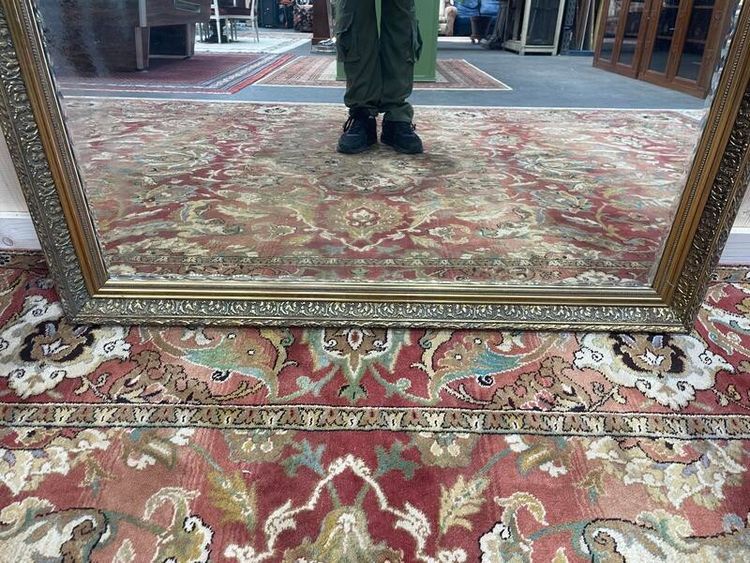 Miroir en bois doré de style Empire 