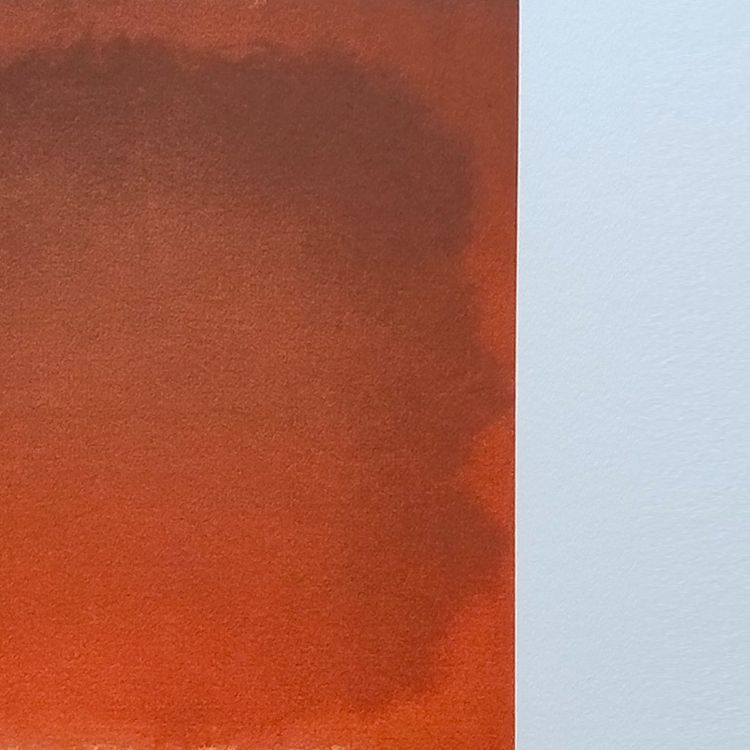 1980s Gorgeous Mark Rothko Limited Edition Lithograph