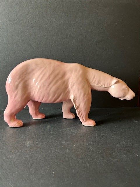 Ceramica screpolata - Orso polare - Saint Clément