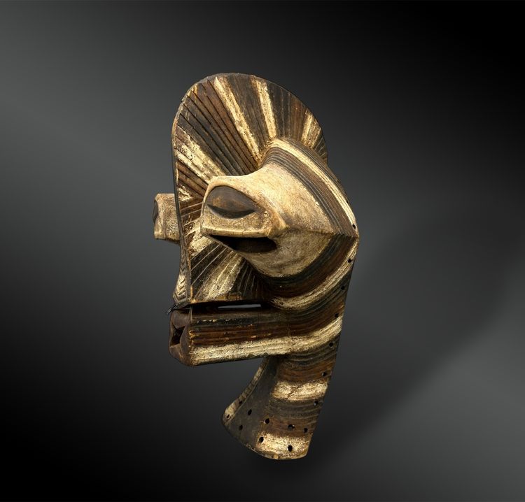Kifwebe MASK - Songye / Luba Culture, Zaire DRC - First half of the 20th century