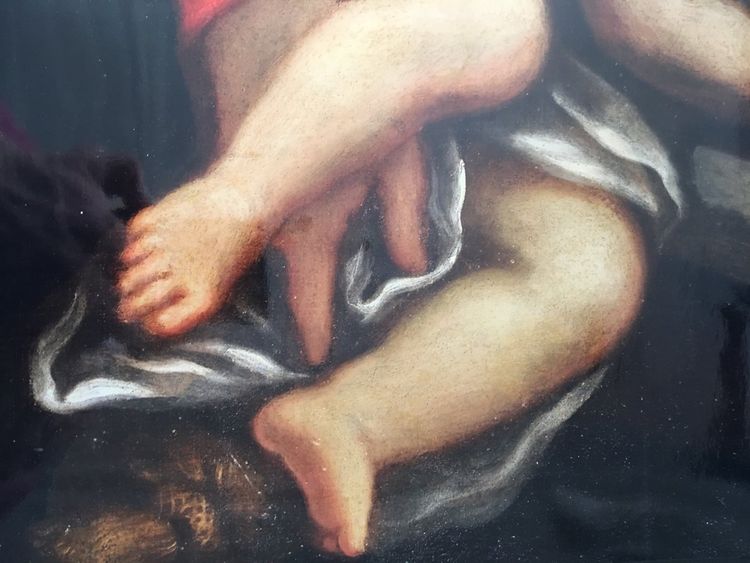 HST "Anbetung der Heiligen Familie", Anfang des 17. Jahrhunderts