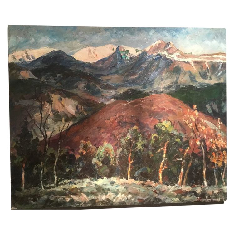 H.S.T. De Maurice Vagh Weinmann « Sommets Enneigés »