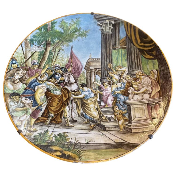 Majolica dish