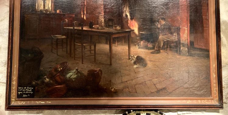 H.S.T. Early 20th Signed M. Decamp