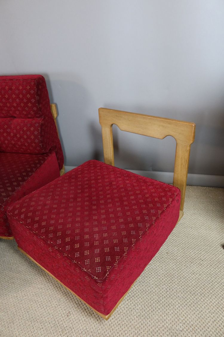 Guillerme and Chambron modular armchairs