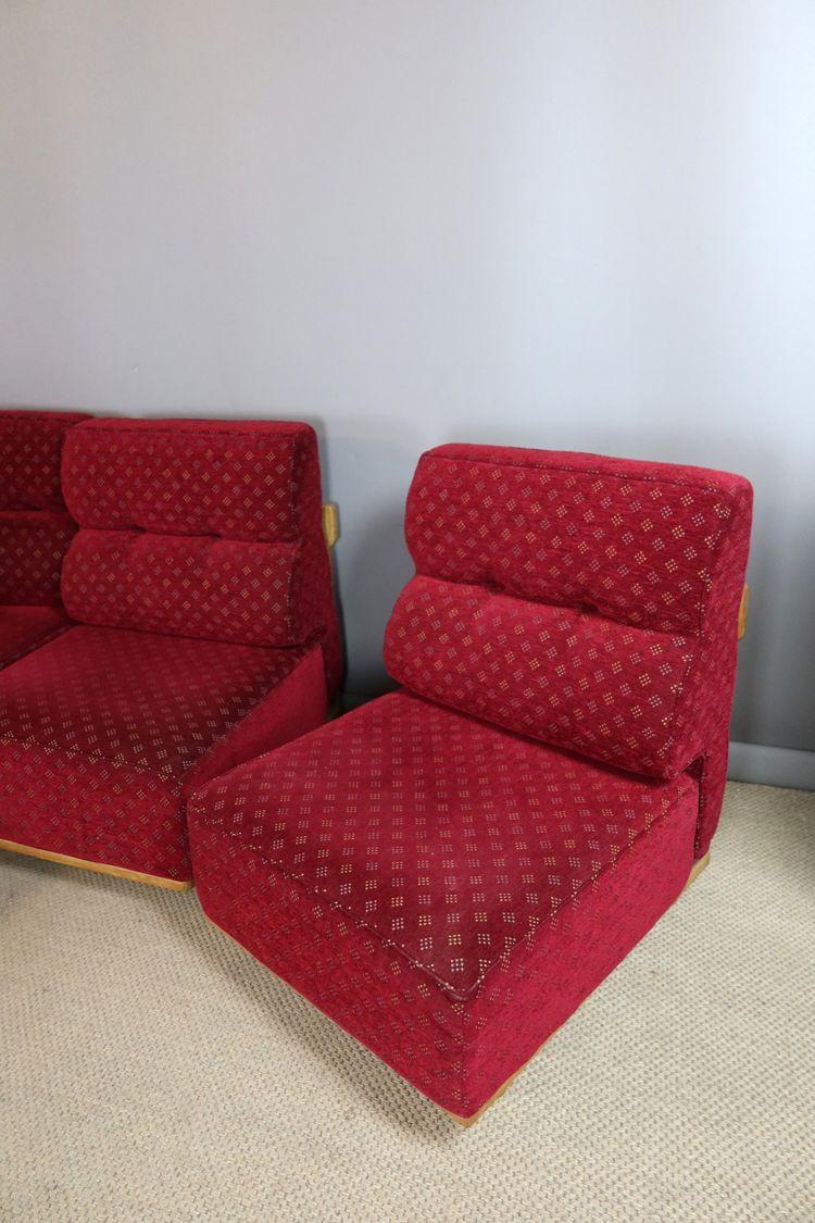 Guillerme and Chambron modular armchairs