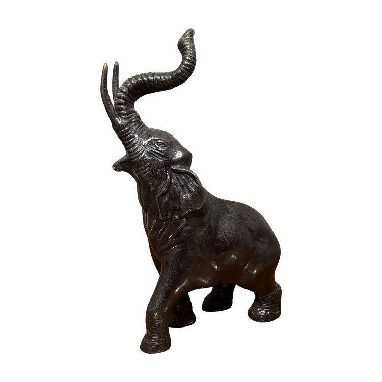 Sculpture ancienne en bronze de la fin du XIXe siècle