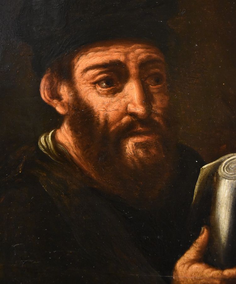 Porträt des Alchemisten Morieno Romano, Flämischer Manierismus, 17. Jahrhundert