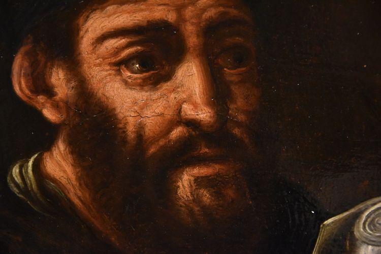 Porträt des Alchemisten Morieno Romano, Flämischer Manierismus, 17. Jahrhundert