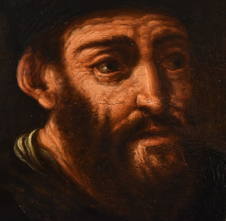 Porträt des Alchemisten Morieno Romano, Flämischer Manierismus, 17. Jahrhundert